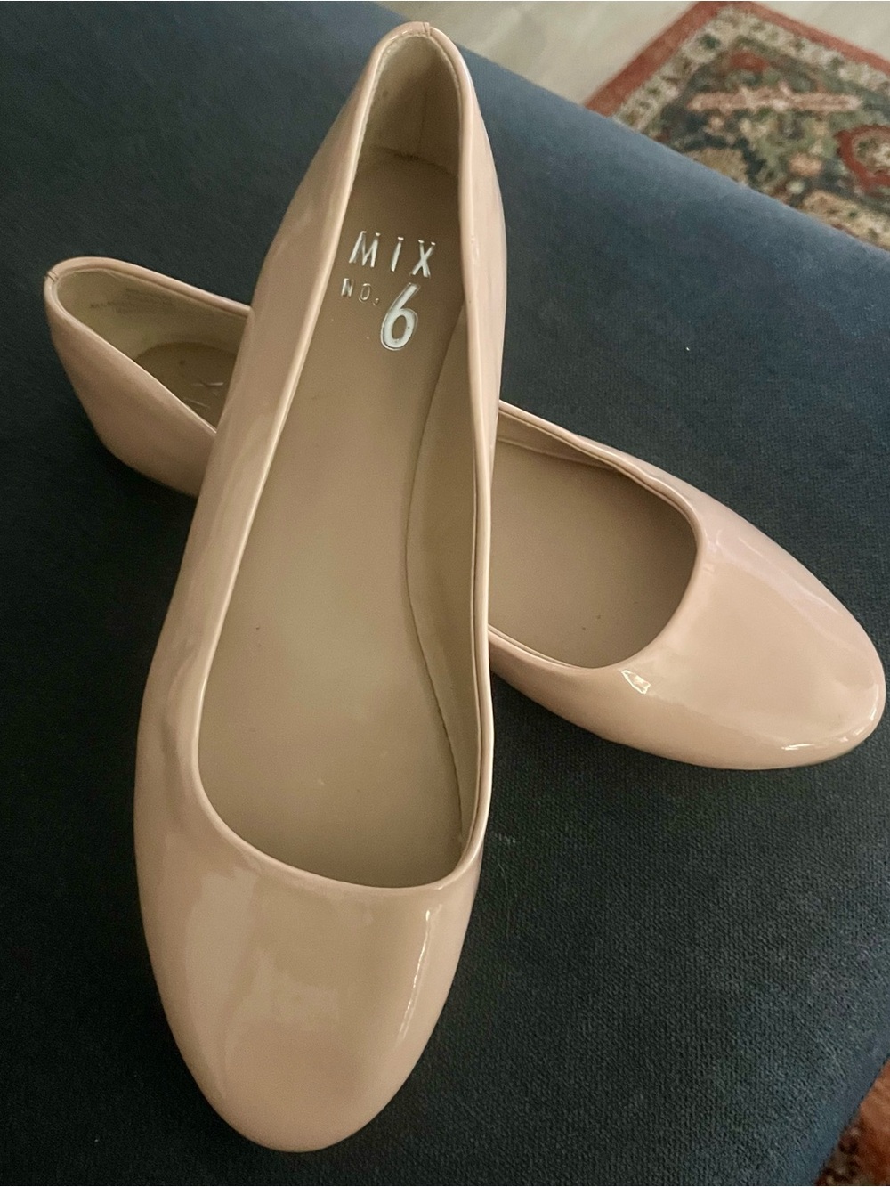 Mix No. 6 Blush Patent Ballet Flats